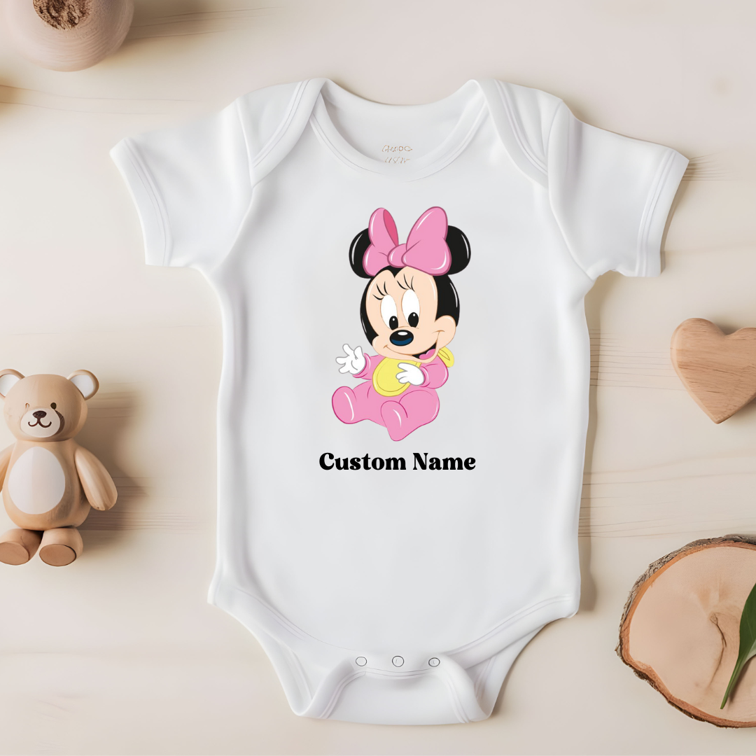 Baby Minnie Mouse Onesie