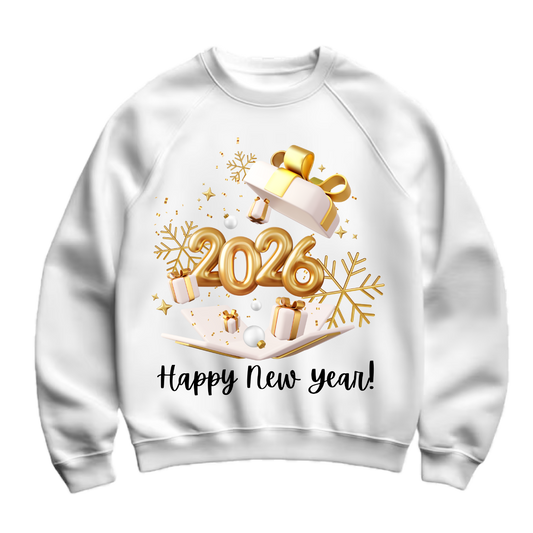 Golden Gift Explosion 2026 Crewneck