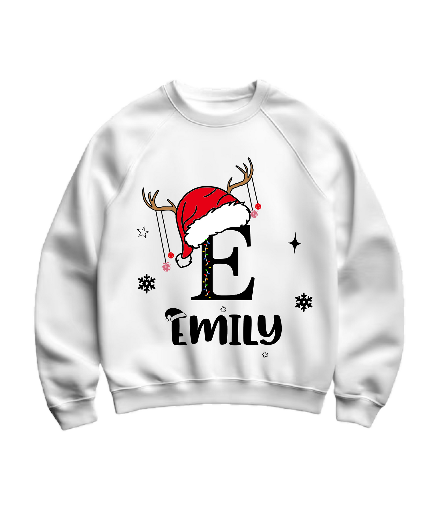 Custom Christmas Name Crewneck